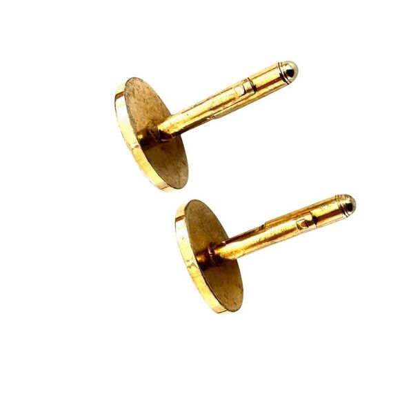 Vintage Masonic Gold tone Cufflinks - Picture 6 of 7